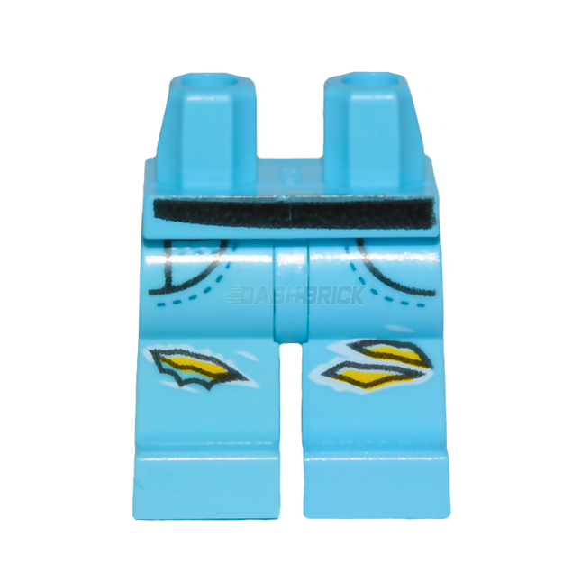 LEGO Minifigure Parts - Hips and Legs, Ripped Denim Pants [970c00pb0996] 6271742