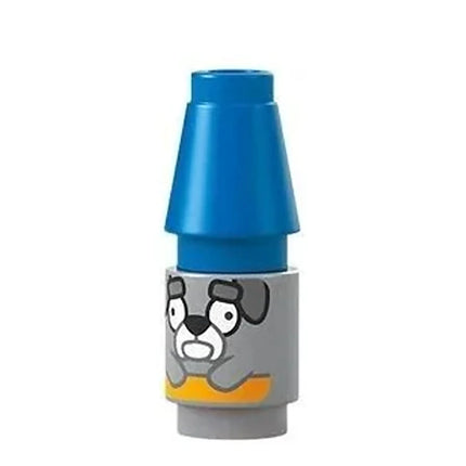 LEGO Minifigure - Jeremy, Gray Floppy Ears and Eyebrows (Brick-built) (2025) [BLUEY]