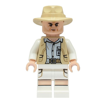 LEGO Minifigure - Robert Muldoon, Jurassic Park (2023) [JURASSIC WORLD]