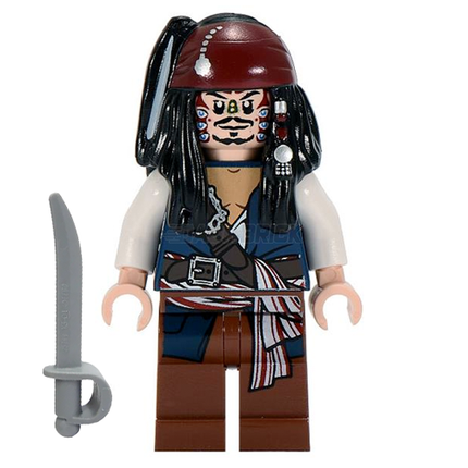 LEGO Minifigures - Captain Jack Sparrow Cannibal [DISNEY]