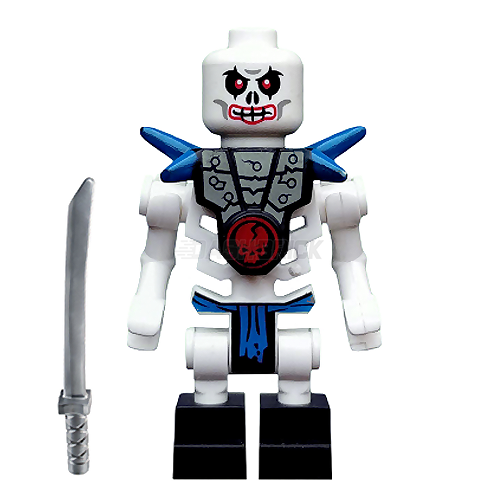 LEGO Minifigure - Krazi - Armor, Skeleton, The Golden Weapons [NINJAGO]