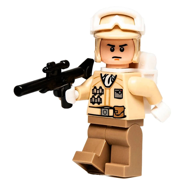 LEGO Minifigure - Hoth Rebel Trooper (Orange Chin Dimple) (2010) [STAR WARS]