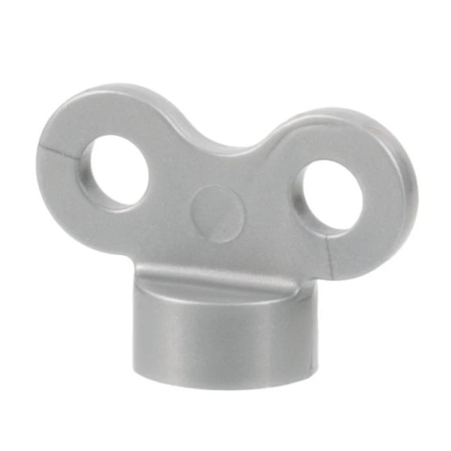 LEGO Minifigure Accessory - Toy Winder Key, Flat Silver [98375] 6363150