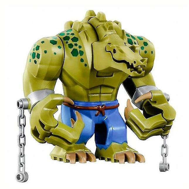 LEGO Minifigure - Killer Croc with Blue Pants and Claws, The LEGO Batman Movie (2017) [DC Comics]