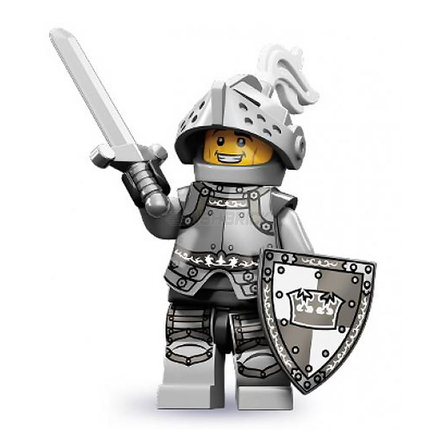 LEGO Collectable Minifigures - Heroic Knight (4 of 16) [Series 9]