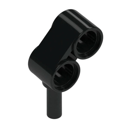 LEGO Technic, Liftarm, Modified Bar Angled 1 x 2, Black [85940] 6173124
