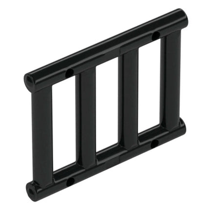 LEGO Bar 1 x 4 x 3 Grille with End Protrusions, Ladder, Black [62113] 4521681