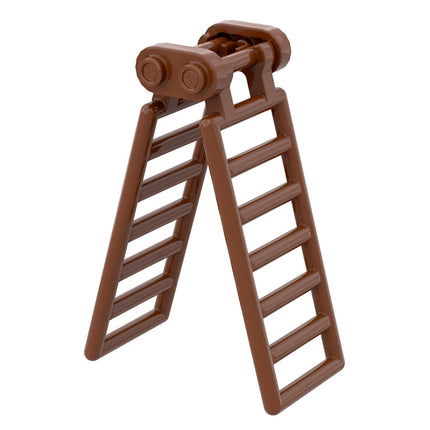 LEGO "Ladder" - Folding Wooden Minifigure Ladder [MiniMOC]