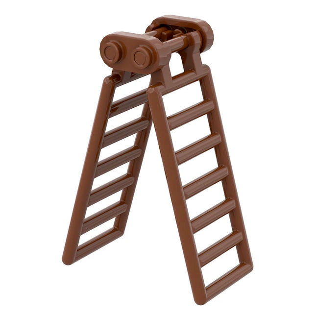 LEGO "Ladder" - Folding Wooden Minifigure Ladder [MiniMOC]