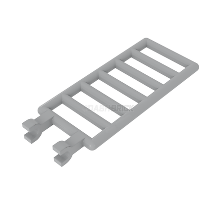LEGO Bar 7 x 3 with 2 Clips (Ladder), Light Grey [6020]