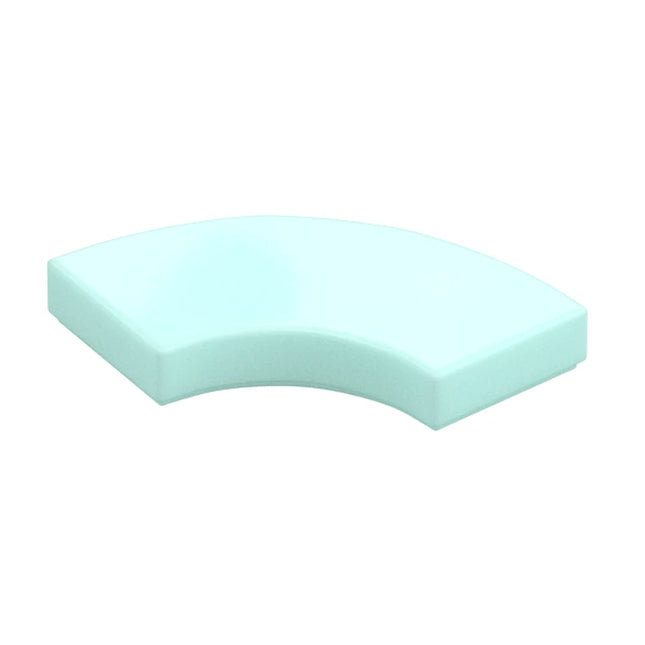 LEGO Tile, Round Corner 2 x 2 Macaroni, Light Aqua [27925] 6199894