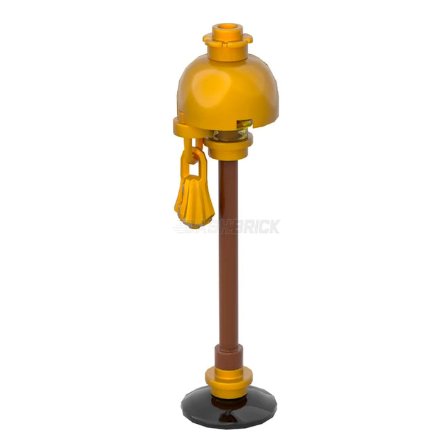 LEGO "Classic Tall Lamp" - Pearl Gold Lamp Shade [MiniMOC]