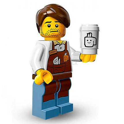 LEGO Collectable Minifigures - Larry the Barista (10 of 16) [The LEGO Movie]