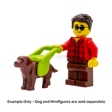 LEGO Minifigure Accessory - Dog Leash, Guide Dog Harness, Blue [70922]