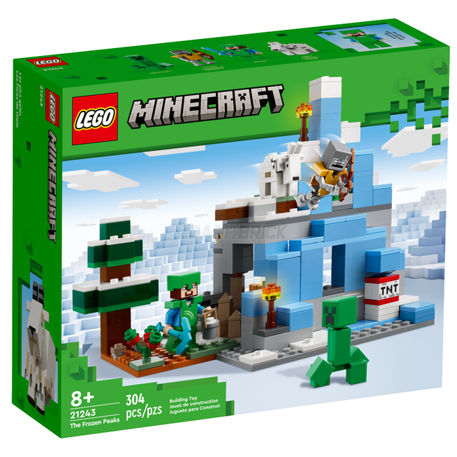 LEGO Minecraft® The Frozen Peaks [21243]