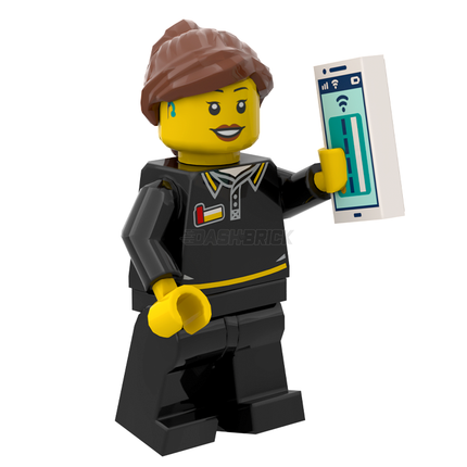 LEGO Minifigure - LEGO Store Employee, Logo on Back [CITY] 2024 Limited Release