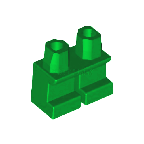 LEGO Minifigure Parts - Short Hips and Legs, Children, Green [41879]