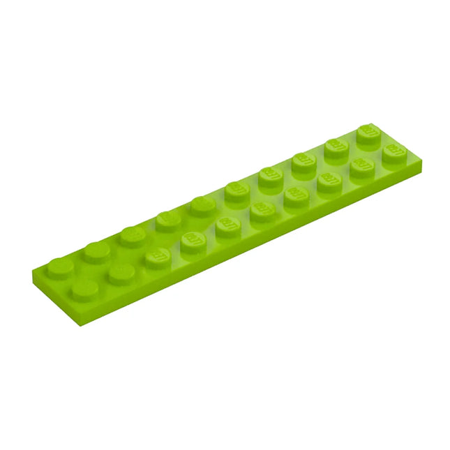 LEGO Plate, 2 x 10, Lime [3832] 6151720
