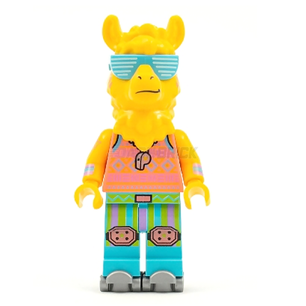 LEGO Minifigure - Party Llama (L.L.A.M.A.) - Skates [VIDIYO]
