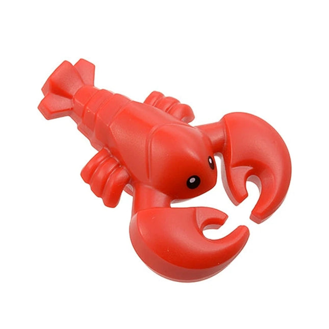 LEGO Minifigure Animal - Lobster, Black Eyes, Red [27152pb01]