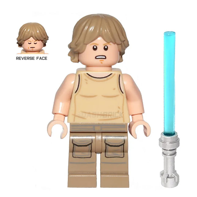 LEGO Minifigure - Luke Skywalker (Dagobah, Tan Tank Top) (2022) [STAR WARS]