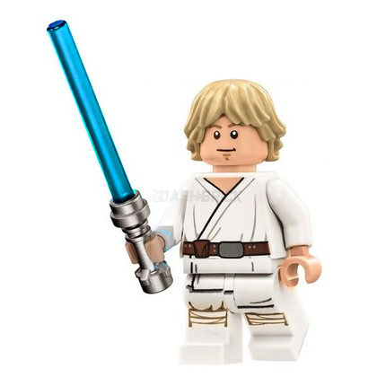 LEGO Minifigure - Luke Skywalker, Tatooine, White Legs (2016) [STAR WARS]