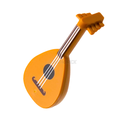 LEGO Minifigure Accessory - Lute, String Instrument, Guitar [80503pb01] 6371952