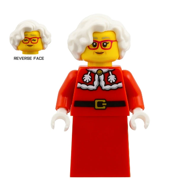 LEGO Minifigure - Mrs. Claus - Red Jacket, Plain Skirt (2025) [Limited Edition]