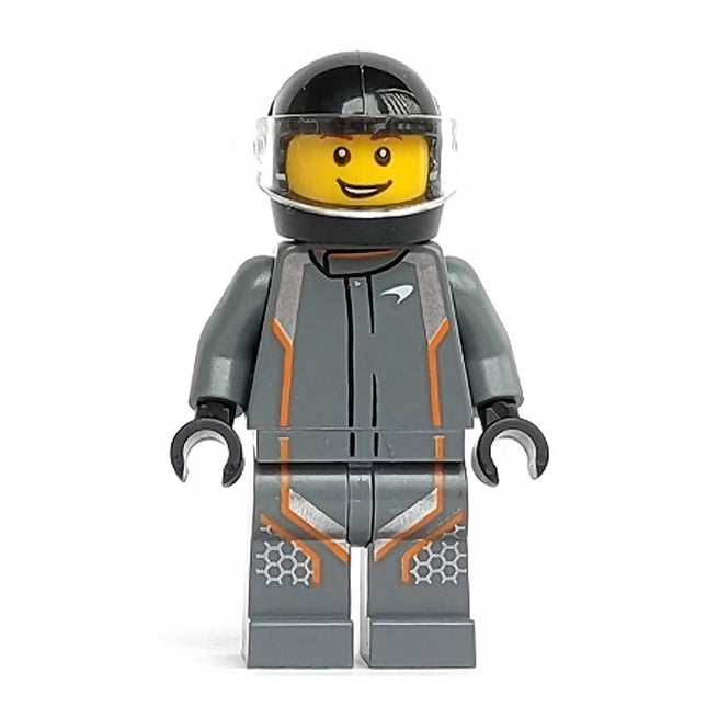 LEGO Minifigure - McLaren Senna Driver (2019) [SPEED CHAMPIONS]