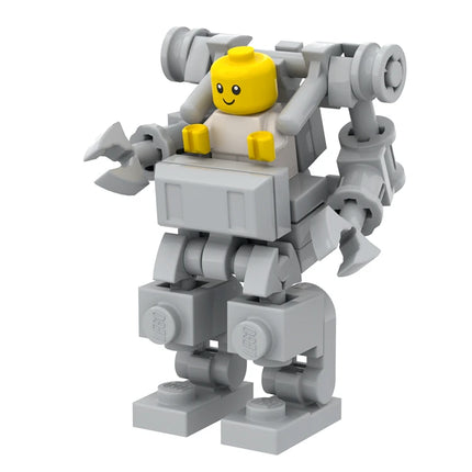 LEGO "Baby Mech Warrior" - Robot Exosuit/Power Armour [MiniMOC]
