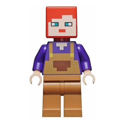 LEGO Minifigure - Farmhand, Farmer [MINECRAFT]