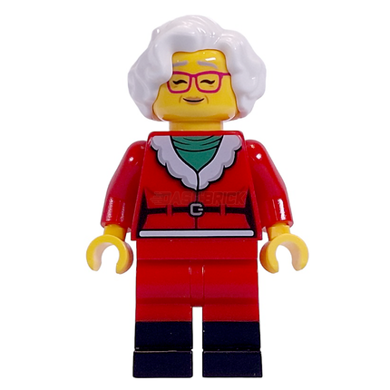 LEGO Minifigure - Mrs. Claus - Red Jacket, Black Boots [Christmas]