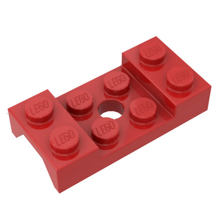 LEGO Vehicle, Mudguard 2 x 4 with Arch Studded with Hole, Red [60212] 4600176