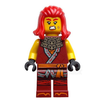 LEGO Minifigure - Wyldfyre - Dark Red Tunic, Dragons Rising Season 3 (2025) [NINJAGO]