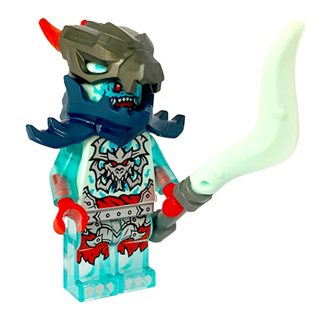 LEGO Minifigure - Spectral Dragonian Scout - Short Horns (2025) [NINJAGO]