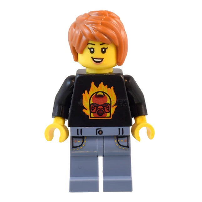 LEGO Minifigure - "Blazey Hyper Speed" (Racer Seven) (2023) [NINJAGO]