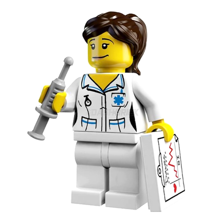 LEGO Collectable Minifigures - Nurse (11 of 16) [Series 1] Sealed Pack