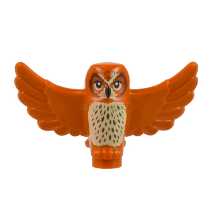 LEGO Minifigures Animal - Owl, Spread Wings, Dark Orange [67632pb04] 6316898