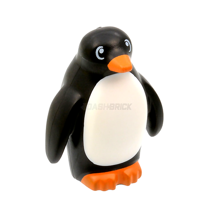 LEGO Minifigure Animal - Penguin with Flippers, Stud on Back [26076pb01]