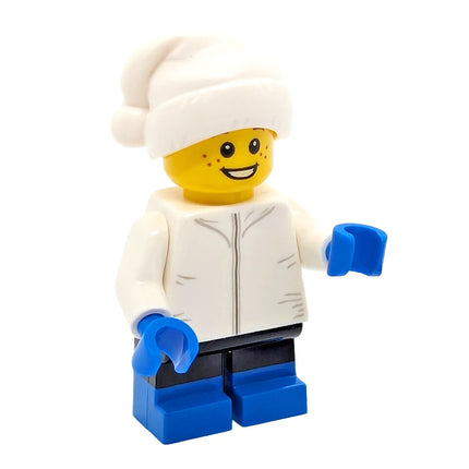 LEGO Minifigure - Penguin Boy, White Beanie, Holiday (2024) [Limited Edition]
