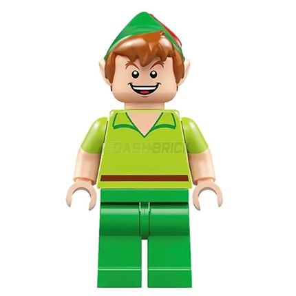 LEGO Minifigure - Peter Pan - Bright Green Legs [DISNEY] Limited Edition
