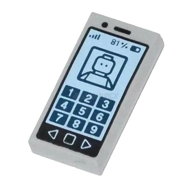 LEGO Minifigure Accessory - Mobile Phone/Cell Phone [3069bpb304]