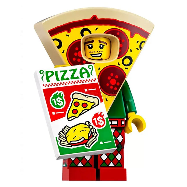 LEGO Collectable Minifigures - Pizza Costume Guy (10 of 16) [Series 19]