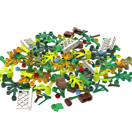 LEGO "Plant & Garden Pack #3" [120 Parts - Trees, Flowers, Plants]