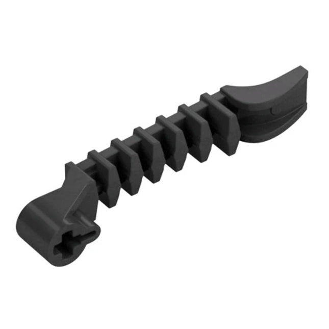 LEGO Projectile Launcher Part, Hero Factory Zamor Sphere Launcher, Axle Hole 1 x 7,  Pearl Dark Gray [98564] 6021670