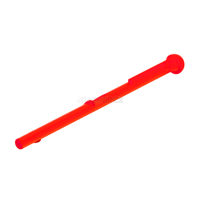 LEGO Projectile Arrow, Bar 8L, Round End (Spring Shooter Dart), Trans-Red [15303] 6287550