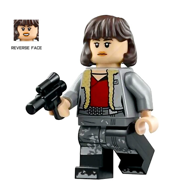 LEGO Minifigure - Qi'ra - Jacket with Collar (2018) [STAR WARS]