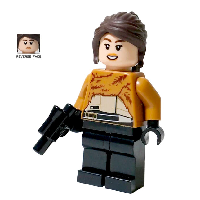 LEGO Minifigure - Qi'ra - Fur Coat, Star Wars Solo (2018) [STAR WARS]