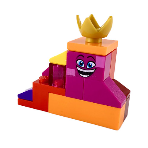 LEGO Minifigure - Queen Watevra Wa'Nabi - Small Pile of Bricks Form [THE LEGO MOVIE]