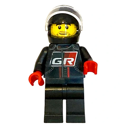 LEGO Minifigure - Racer, Toyota GR Supra Driver [SPEED CHAMPIONS]